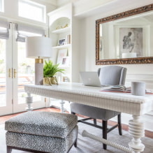 Computer desk: photo, types, materials, shapes, color, design, choice of placement-5