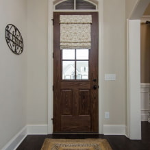 Curtains on the doorway: views, beautiful design ideas, color, photo in the interior-5