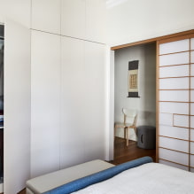 Sliding doors: photos, pros and cons, types, materials, colors, styles, design-6