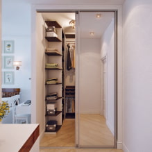 Interior sliding doors: photo, design, types, materials, color, decor -0