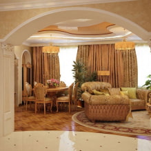 Interior wooden arches: photos, views, design options, colors-8