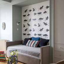 Niche in the wall: types, finishing methods, design, forms, filling options, decor-4