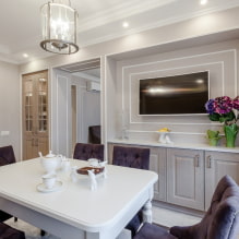 Niche in the wall: types, finishing methods, design, forms, filling options, decor-5