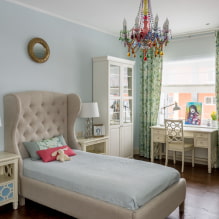 Table by the window in the children's room: views, advice on location, design, shapes and sizes-1