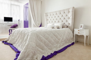 Bedspread on the bed in the bedroom: photo, choice of material, color, design, drawings