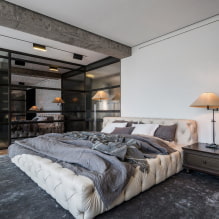 Double bed: photo, types, shapes, design, colors, styles-0