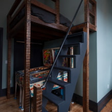 Bed under the ceiling: recommendations for choosing, types, design, photos in various styles-5