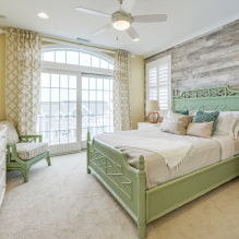 Bed in the bedroom: photo, design, types, materials, colors, shapes, styles, decor-2