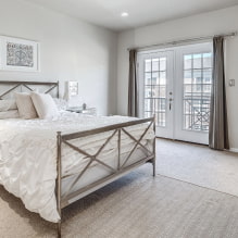 Bed in the bedroom: photo, design, types, materials, colors, shapes, styles, decor-4