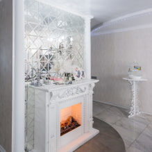 Tiles in the living room: types, photos in the interior, design, colors, examples of layouts-0