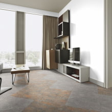 How to choose the color of linoleum? Popular colors, design options, combinations-2