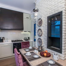 Decorative stone in the interior: finishes, colors, design, types of imitation, combinations-0