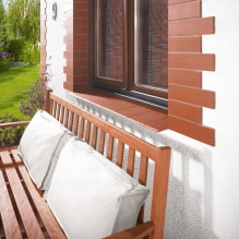 Clinker tiles: applications, photos in the house and apartment, colors, design-0