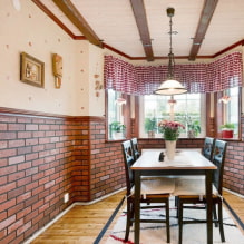 Clinker tiles: applications, photos in the house and apartment, colors, design-5