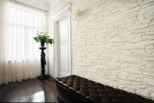 Gypsum tiles in the interior: types, design, location options, colors