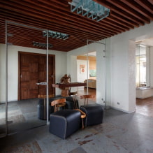 Quartz vinyl floor tiles: types, design, comparison with other materials, installation-5