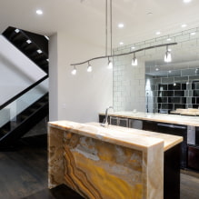 What is the best kitchen countertop? Types and characteristics, design, photo in the interior-0