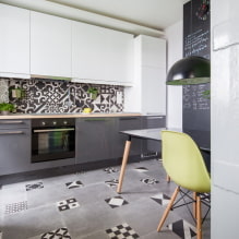 Floor tiles in the interior: types, designs and patterns, sizes and shapes, colors, combinations-1