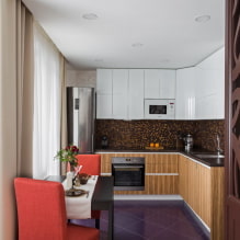 Floor tiles in the interior: types, designs and patterns, sizes and shapes, colors, combinations-5