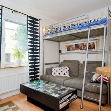 Design of a small studio apartment of 22 sq. m. - interior photos, examples of repair-4