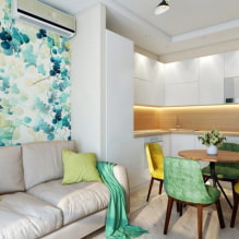 Design of a small studio apartment of 22 sq. m. - interior photos, examples of repair-5