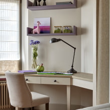 Shelves in the nursery: types, materials, design, colors, options for filling and location-5