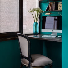 How to equip an office on a balcony or loggia in an apartment? -0