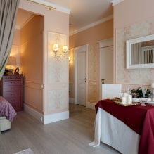 Apartment 40 sq. m. - modern design ideas, zoning, photos in the interior-3