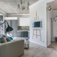 Apartment design 37 sq. m. - layouts, zoning, examples and photos of repair-7