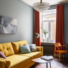 Apartment design 37 sq. m. - layouts, zoning, examples and photos of repair-8