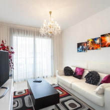 Apartment design 36 sq. m. - zoning, ideas of arrangement, photos in the interior-4