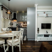 Apartment design 38 sq. m. - interior photos, zoning, arrangement ideas-3