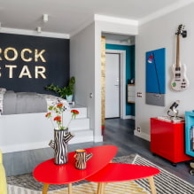 Apartment design 38 sq. m. - interior photos, zoning, arrangement ideas-7