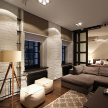 Apartment design 42 sq. m. - photo, zoning, ideas of arrangement-5