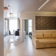 Apartment design 42 sq. m. - photo, zoning, ideas of arrangement-8