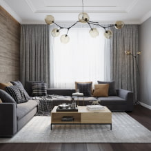 Apartment design 70 sq. m. - arrangement ideas, photos in the interior of rooms-5