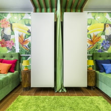 A room for two girls: design, zoning, layouts, decoration, furniture, lighting-7