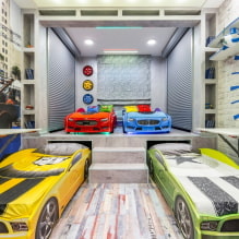 Loft-style nursery: design features, photo in the interior of the room-0