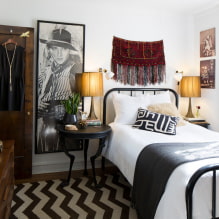 Eclectic style in the interior: choice of colors, finishes, furniture, textiles, lighting and decor-2