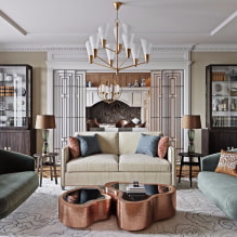 Eclectic style in the interior: choice of colors, finishes, furniture, textiles, lighting and decor-7