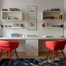 Children's room for two children: examples of repair, zoning, photos in the interior-5