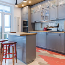 Kitchen with an island - interior photo-4