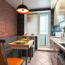 How to decorate the interior of a small kitchen? -3
