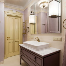 Lighting in the bathroom: tips for choosing, location, design ideas-0