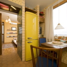 How to position the refrigerator in the kitchen? -0