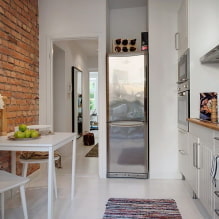 How to place the refrigerator in the kitchen? -4