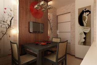 Japanese-style kitchen: design features and design examples