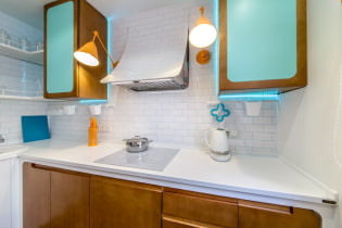 How to properly organize lighting in the kitchen?