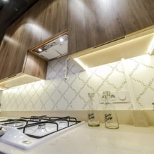 How to properly organize lighting in the kitchen? -6