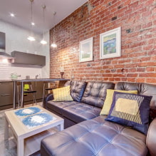 How to make a sleeping place in the kitchen? Photos, the best ideas for a small room. -8